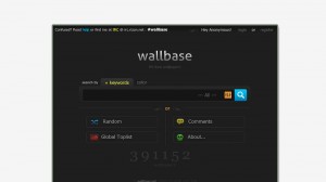 Wallbase: a wallpaper based search engine