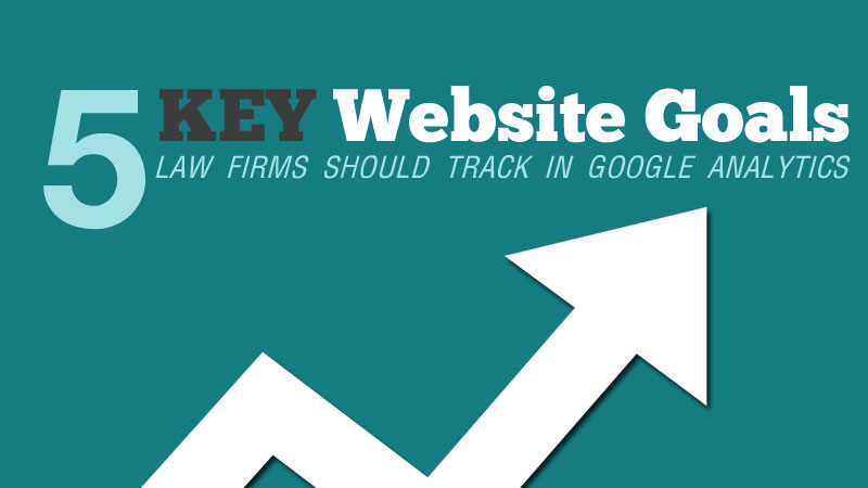 5 Key Website Goals Law Firms Should track in Google Analytics