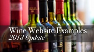 wine website examples 2013
